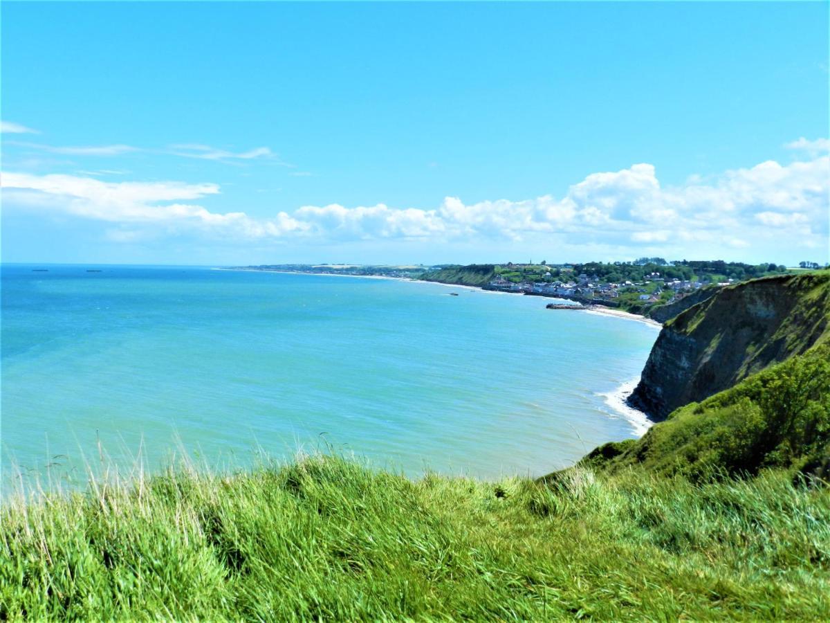 Maison Des Pommiers - Bord De Mer Et Campagne Port-en-Bessin-Huppain Buitenkant foto