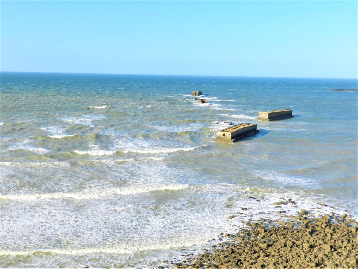 Maison Des Pommiers - Bord De Mer Et Campagne Port-en-Bessin-Huppain Buitenkant foto